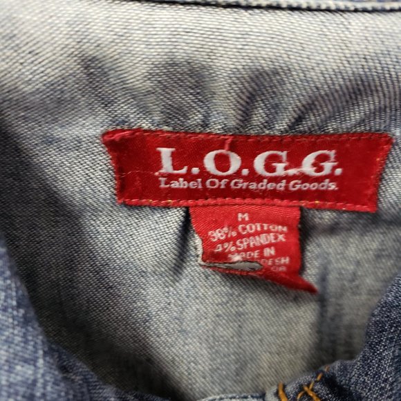 L.O.G.G Denim Jacket M - Picture 4 of 7